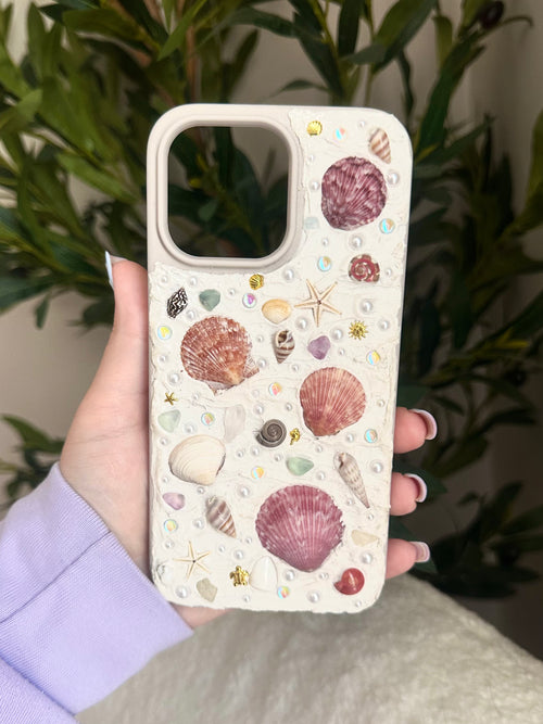 Handmade Seashell Phone Case